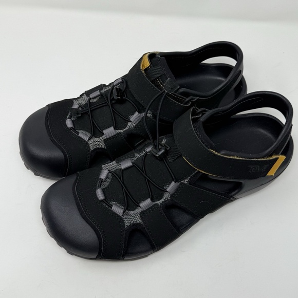 Teva Flintwood Mens Sandals 10 Black Hiking Comfort Casual Hiking Trail Shoes main image 10